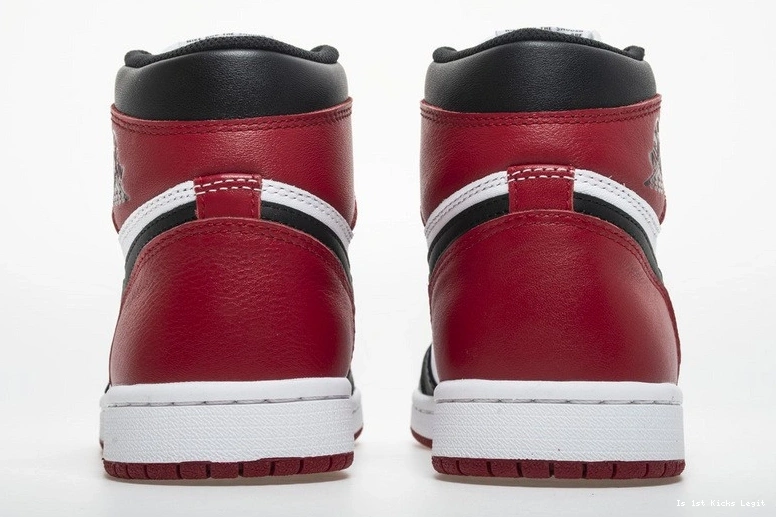 Toe 555088-125 OG Air Black 1 Retro Jordan High 1107